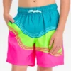 Boys' Wave Swim Shorts - Cat & Jack™ Pink/Neon Green/Turquoise Blue -CAT & JACK Shop GUEST fea82e6b 59b9 4a31 9de8 2584f9fe2358