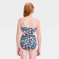 Girls' Starfish Party Printed One Piece Swimsuit - Cat & Jack™ Navy Blue -CAT & JACK Shop GUEST feb7b913 2456 4c0c ad26 2391974f74a0